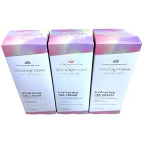 Spascriptions Hydrating Gel Cream Strawberry Seed Oil Lotus Flower & Vitamin B5